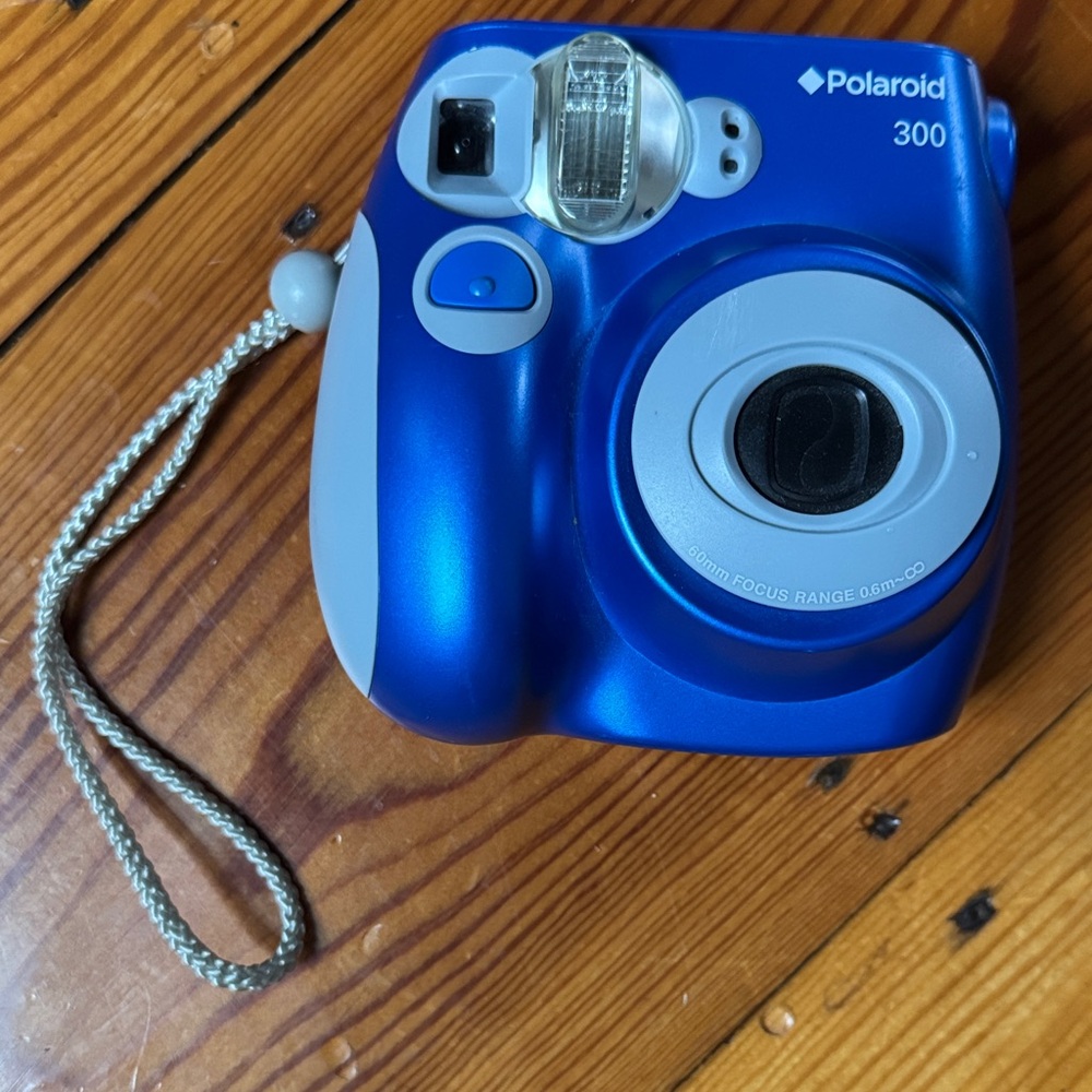 Polaroid 300 Instant Camera - Vibrant Blue